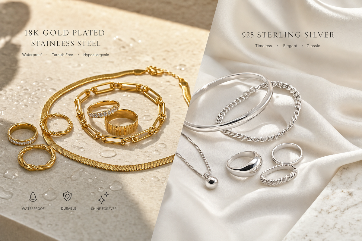Stainless Steel vs. Sterling Silver: Which Metal Wins for Everyday Wear?
